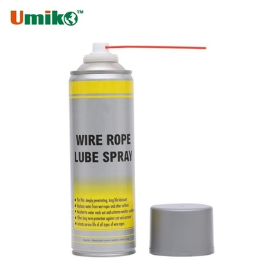 Buy Water Resistant Wire Rope Lube Spray Multifunctional Steel Wire Rope Lubrication Oil online manufacture