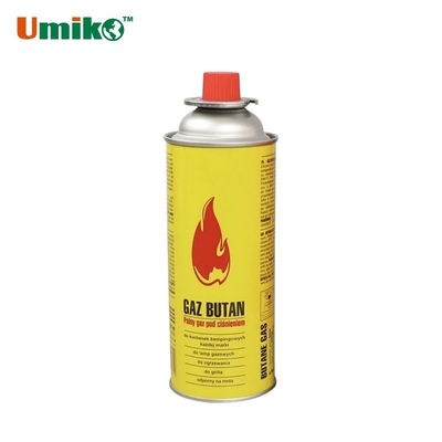 Buy Eco Friendly Butane Camping Gas Bottle Clean Burning Gas Butane Can online manufacture
