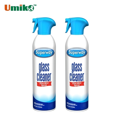 Fine Mist Glass Cleaning Spray For Household Windows And Mirror Oil Film Shining Polish