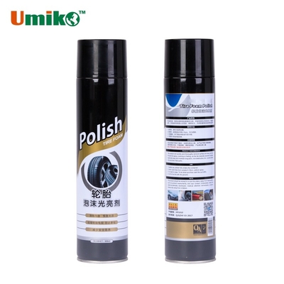Eco Friendly Tire Cleaner Foam With UV Protection And Streak Free Finish