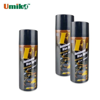 Lightweight Car Polish Spray Deep Cleaning Protective Wax Spray For Dashboard Surfaces