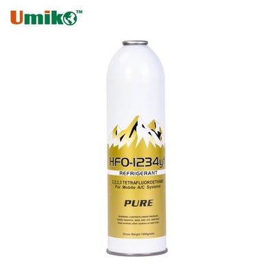 Newest Generation HFO 1234YF Refrigerant with Minimal Environmental Impact