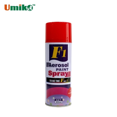 Durable Benzene Free for Heath Automotive Aerosol Spray Paint with Glossy Finish 