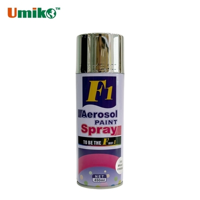 Factory Wholesale Chrome Effect Custom Spray Paint for Multi Surface Repair Use