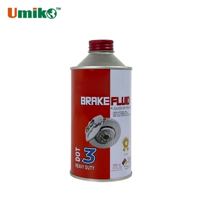 355cc Heavy Duty of Motorcycle Brake Fluid DOT 3 For Car Care Brake Oil Replacement