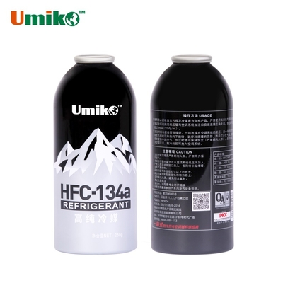 250g Packaging HFC - 134a Refrigerant Gas for Car Air Conditioner Repair and Replenishment